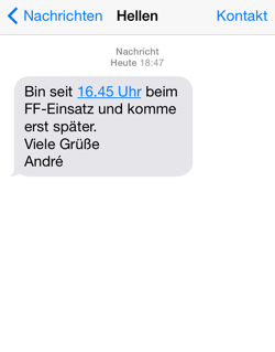 Partner automatisch benachrichtigen